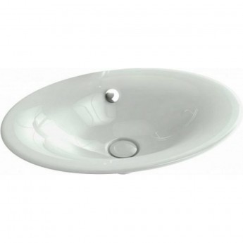 Раковина JACOB DELAFON PRESQUILE E4439-00 60x40 накладная белая Раковина JACOB DELAFON PRESQUILE E4439-00 60x40 накладная белая