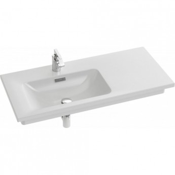 Раковина JACOB DELAFON VOX EXAC112-00 100х46 подвесная, встраиваемая белая Раковина JACOB DELAFON VOX EXAC112-00 100х46 подвесная, встраиваемая белая