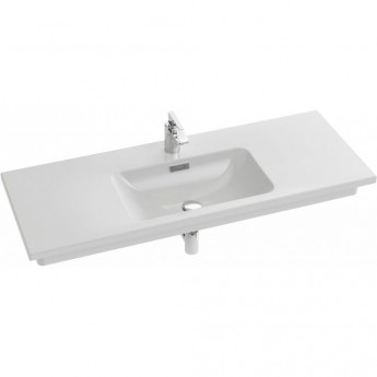 Раковина JACOB DELAFON VOX EXAB112-00 120х46 подвесная, встраиваемая белая Раковина JACOB DELAFON VOX EXAB112-00 120х46 подвесная, встраиваемая белая