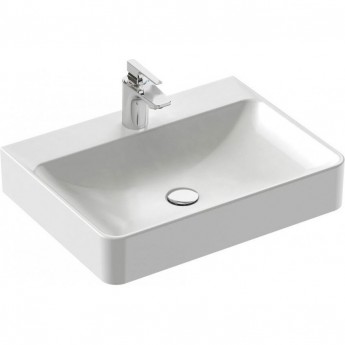 Раковина JACOB DELAFON VOX EVD112-00 60х45 накладная белая Раковина JACOB DELAFON VOX EVD112-00 60х45 накладная белая