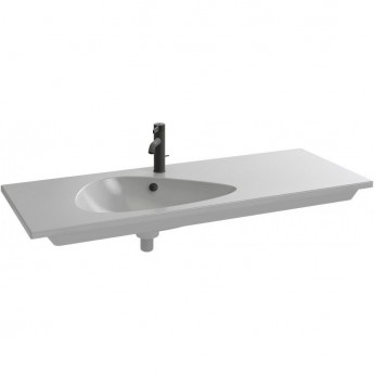 Раковина-столешница JACOB DELAFON NOUVELLE VAGUE EXAP112-Z-00 121x51 подвесная, встраиваемая белая Раковина-столешница JACOB DELAFON NOUVELLE VAGUE EXAP112-Z-00 121x51 подвесная, встраиваемая белая