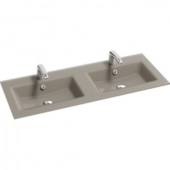 Раковина-столешница JACOB DELAFON SHERWOOD EB1831RU-DE5 120x46 стеклянная, накладная матовый базальт Раковина-столешница JACOB DELAFON SHERWOOD EB1831RU-DE5 120x46 стеклянная, накладная матовый базальт