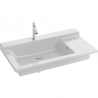 Раковина-столешница JACOB DELAFON SOPRANO EXL112-00 80х54 подвесная белая Раковина-столешница JACOB DELAFON SOPRANO EXL112-00 80х54 подвесная белая