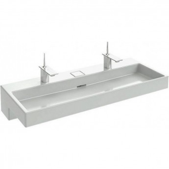 Раковина-столешница JACOB DELAFON TERRACE EXB112-00 120x49 подвесная, накладная белая Раковина-столешница JACOB DELAFON TERRACE EXB112-00 120x49 подвесная, накладная белая