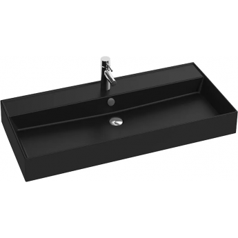 Раковина-столешница JACOB DELAFON VIVIENNE EXBJ112-NGM 101x46,3 подвесная черный матовый Раковина-столешница JACOB DELAFON VIVIENNE EXBJ112-NGM 101x46,3 подвесная черный матовый