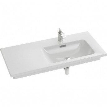 Раковина-столешница JACOB DELAFON VOX EXAD112-Z-00 100х46 подвесная, встраиваемая белая Раковина-столешница JACOB DELAFON VOX EXAD112-Z-00 100х46 подвесная, встраиваемая белая