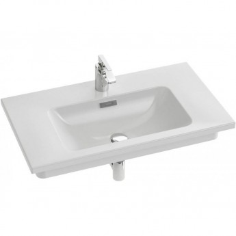 Раковина-столешница JACOB DELAFON VOX EXAE112-Z-00 80х46 подвесная, встраиваемая белая Раковина-столешница JACOB DELAFON VOX EXAE112-Z-00 80х46 подвесная, встраиваемая белая