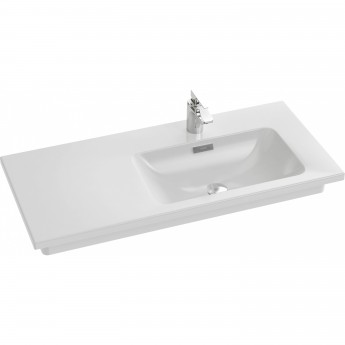 Раковина-столешница JACOB DELAFON VOX EXAD112-Z-00 с тумбой 100 х 46 Раковина-столешница JACOB DELAFON VOX EXAD112-Z-00 с тумбой 100 х 46