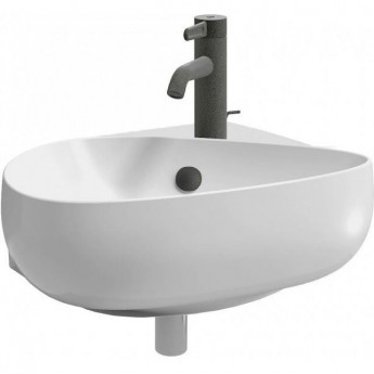 Рукомойник JACOB DELAFON NOUVELLE VAGUE EGK112-00 45x36 подвесная белая Рукомойник JACOB DELAFON NOUVELLE VAGUE EGK112-00 45x36 подвесная белая