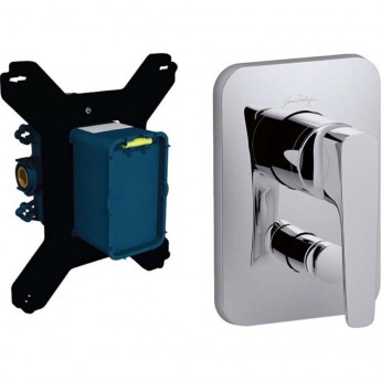 Смеситель JACOB DELAFON ALEO+ E98718RU-CP для ванны с душем хром Смеситель JACOB DELAFON ALEO+ E98718RU-CP для ванны с душем хром