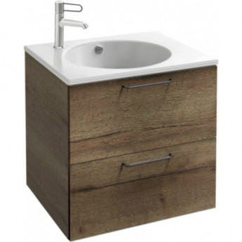 Тумба JACOB DELAFON ODEON RIVE GAUCHE EB2520-R9-E52 под раковину 60 см дуб табак Тумба JACOB DELAFON ODEON RIVE GAUCHE EB2520-R9-E52 под раковину 60 см дуб табак