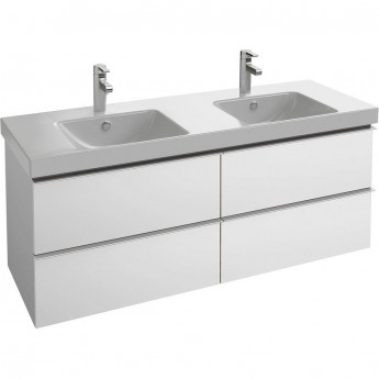 Тумба JACOB DELAFON ODEON UP EB997-N18 под раковину, 135 см белый блестящий Тумба JACOB DELAFON ODEON UP EB997-N18 под раковину, 135 см белый блестящий