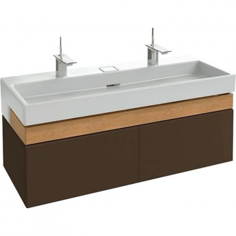 Тумба JACOB DELAFON TERRACE EB1188-N23 под раковину, 120x48 ледяной коричневый Тумба JACOB DELAFON TERRACE EB1188-N23 под раковину, 120x48 ледяной коричневый