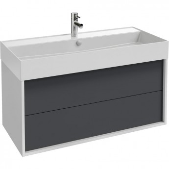 Тумба JACOB DELAFON VIVIENNE EB1585-N18-S40 под раковину, 100 см корпус белый Тумба JACOB DELAFON VIVIENNE EB1585-N18-S40 под раковину, 100 см корпус белый