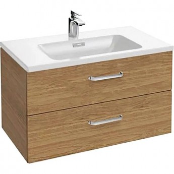 Тумба JACOB DELAFON VOX EB2078-R1-E16 с раковиной, 80 см орех Тумба JACOB DELAFON VOX EB2078-R1-E16 с раковиной, 80 см орех